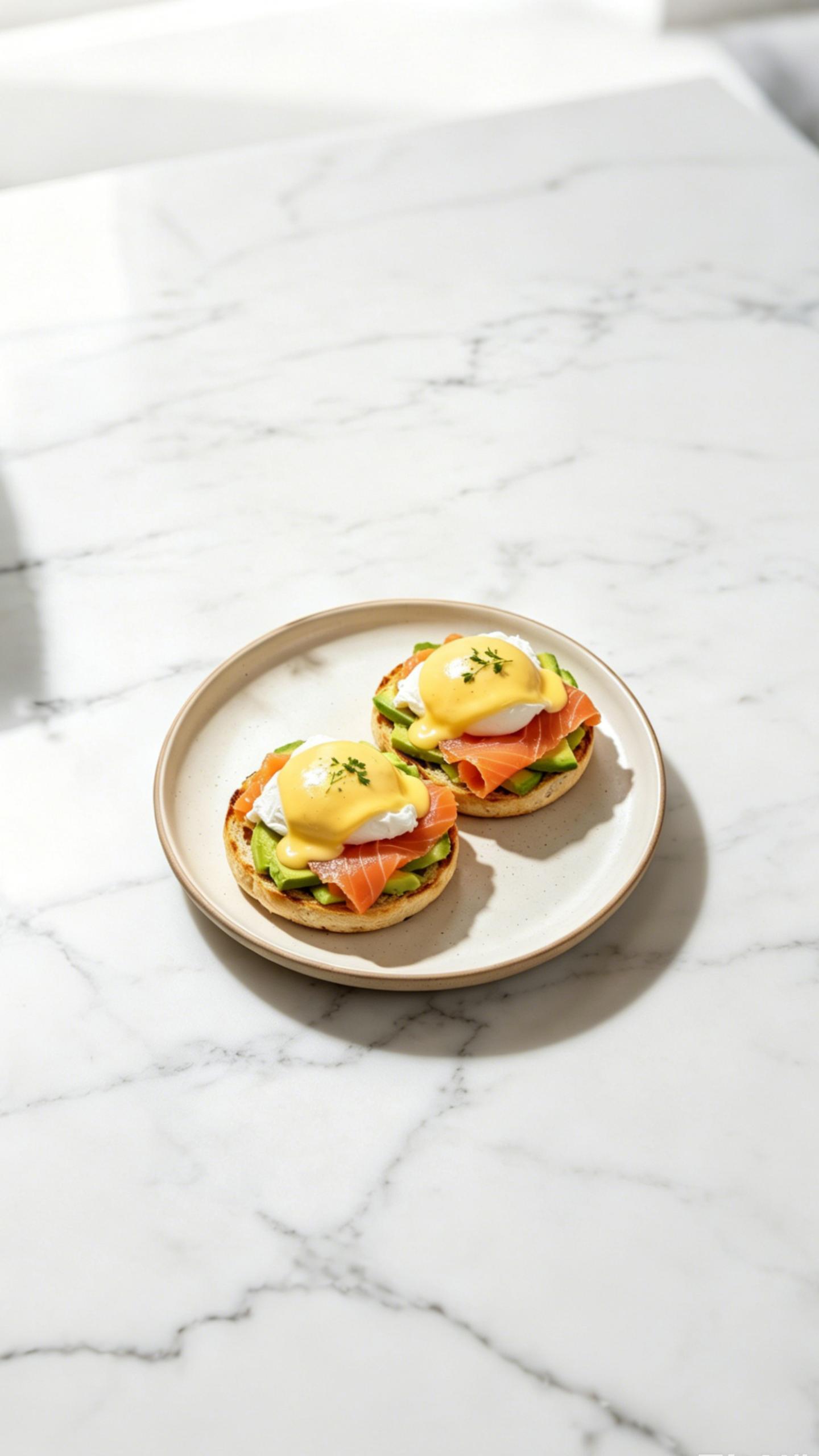 Savory Salmon Bagel Delight