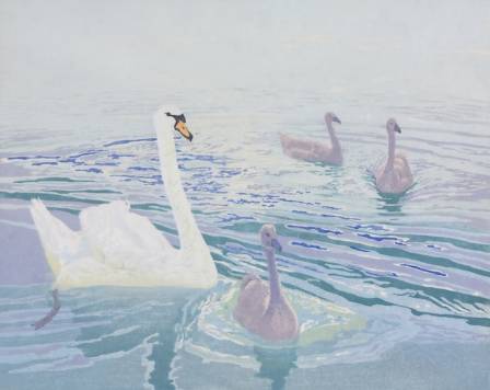 How to Paint a Watercolor Swan