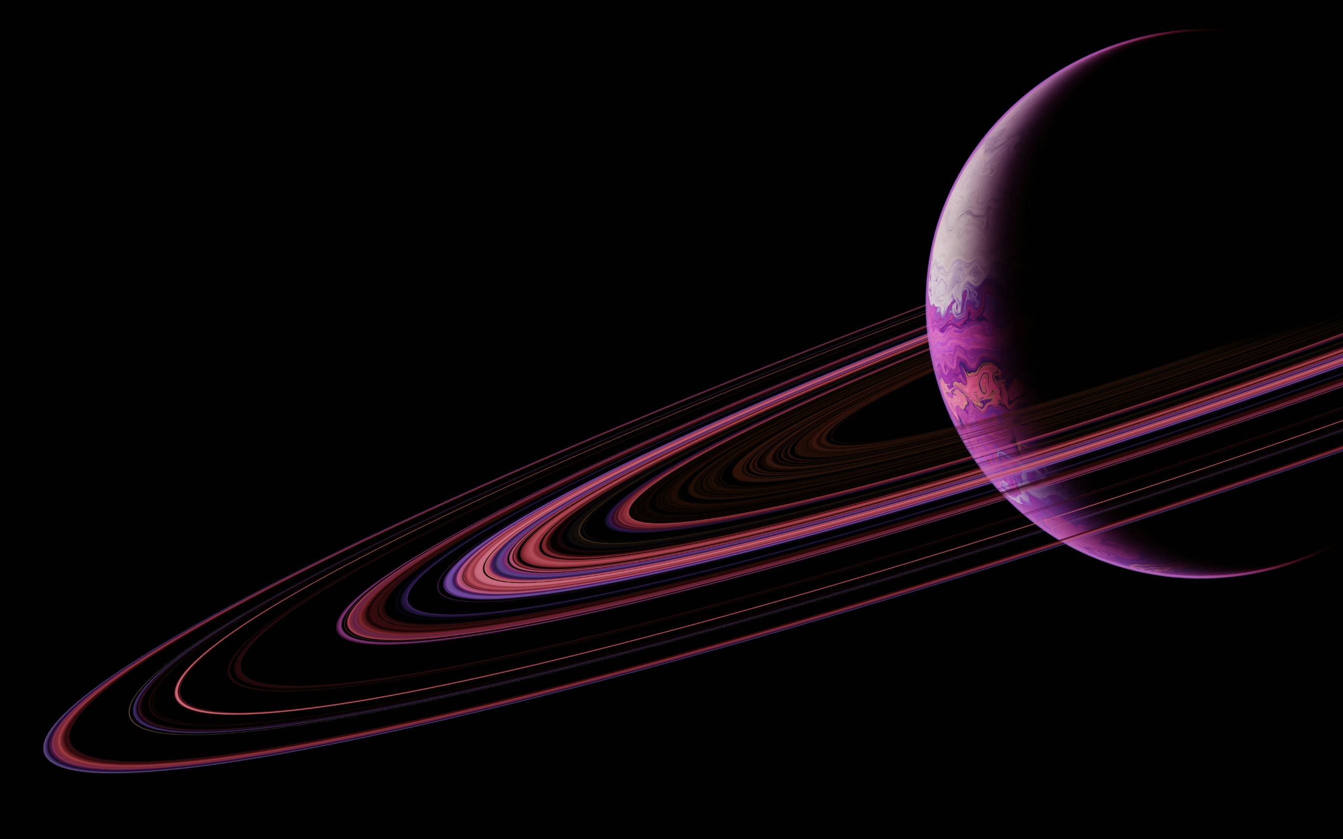 a picture of saturn taken with a telescope lens